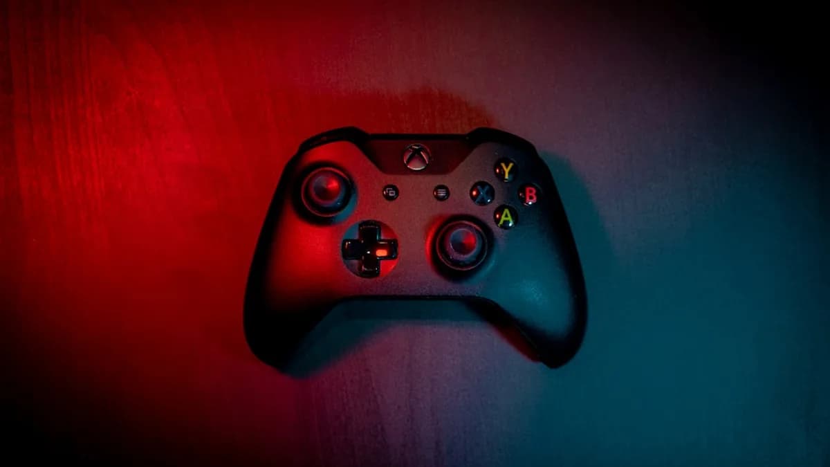 a close up of a controller on a wall