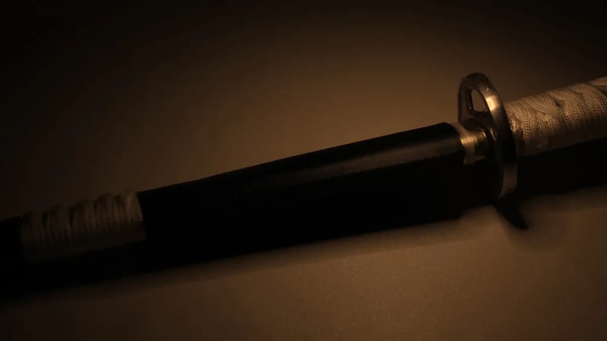 a close up of a metal object on a table