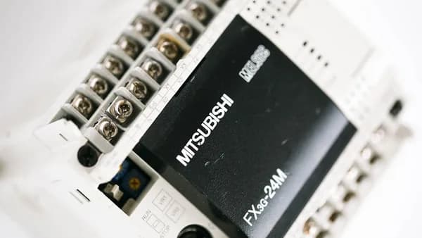 a close up of a device with many wires