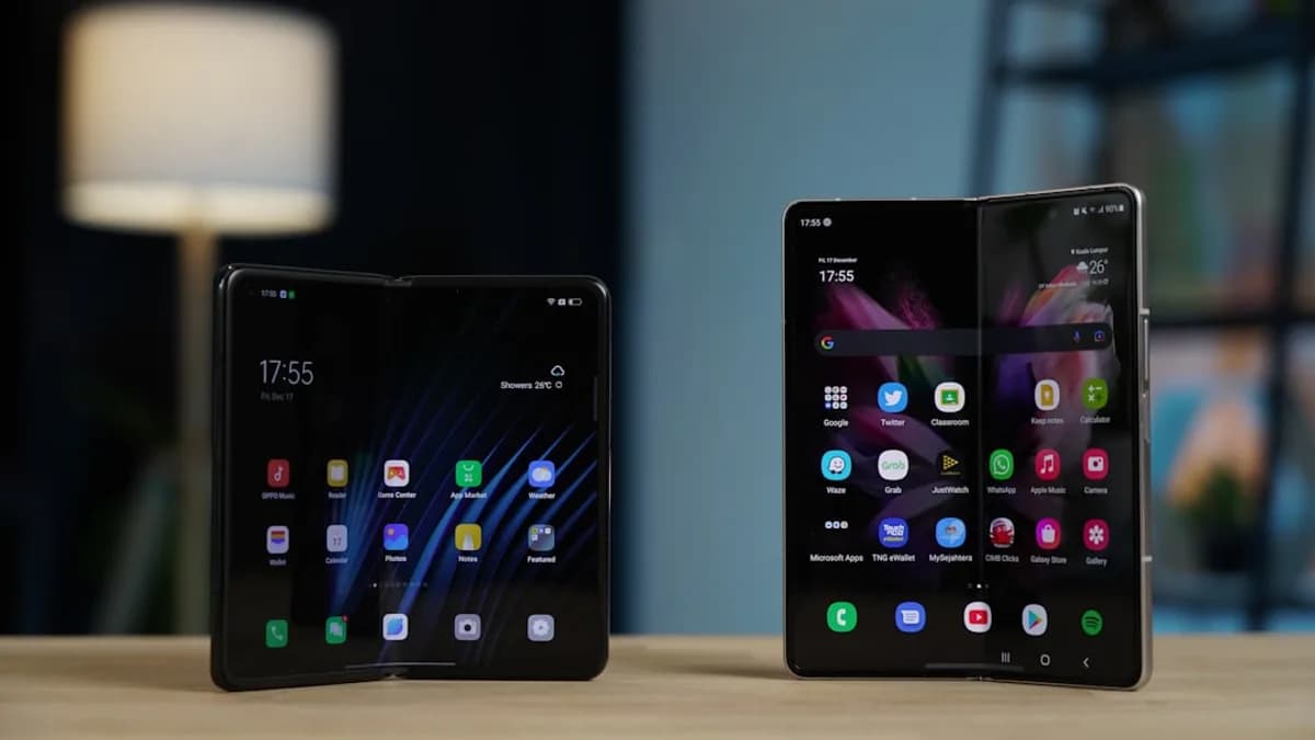 a couple of cell phones