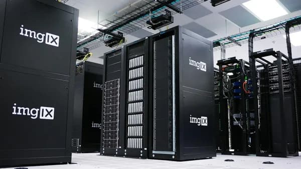 img IX mining rig inside white and gray room