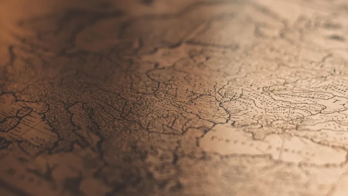 country map illustration